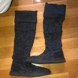 Ugg Over the Knee Twisted Cable